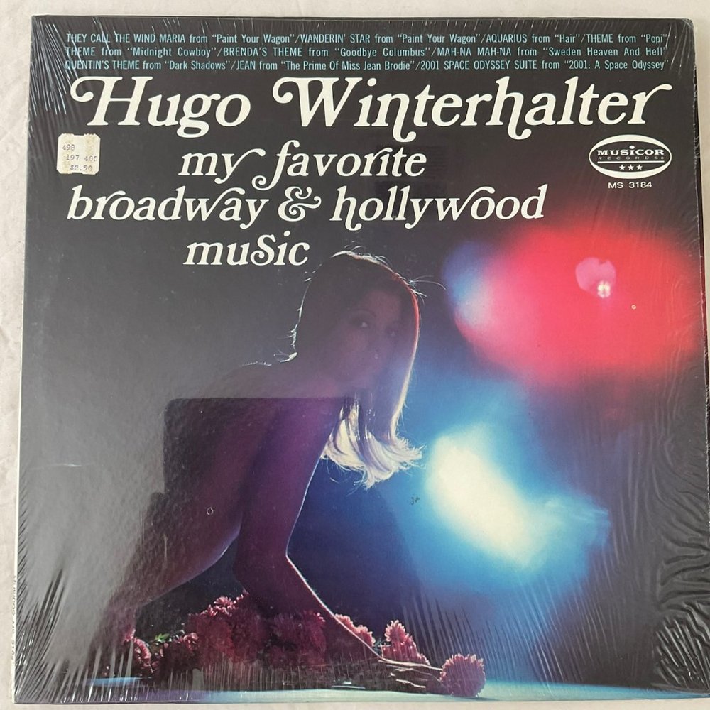 Hugo Winterhalter: My Favorite Broadway & Hollywood Music Vintage Vinyl Record